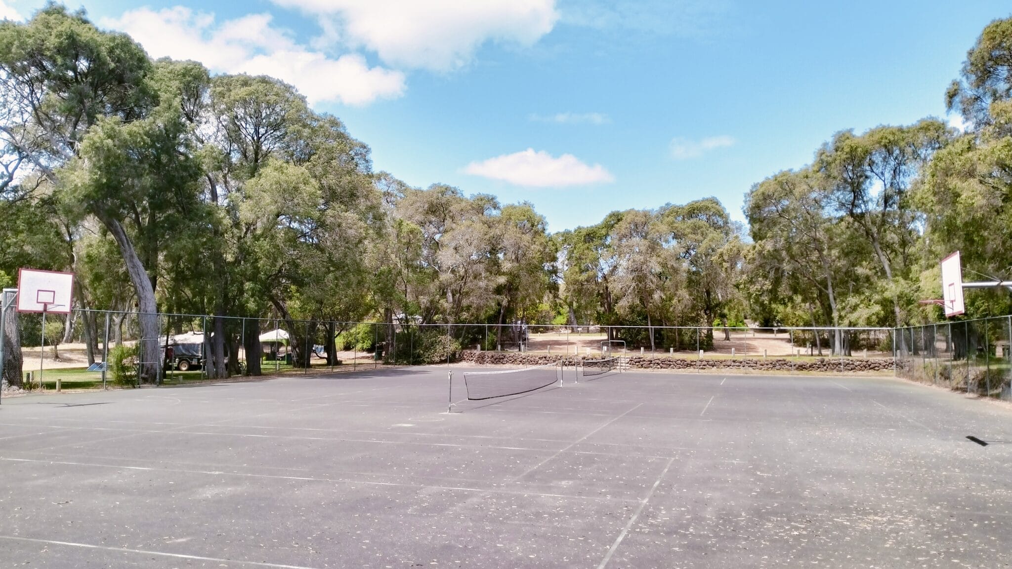 Tennis-Basketball Courts